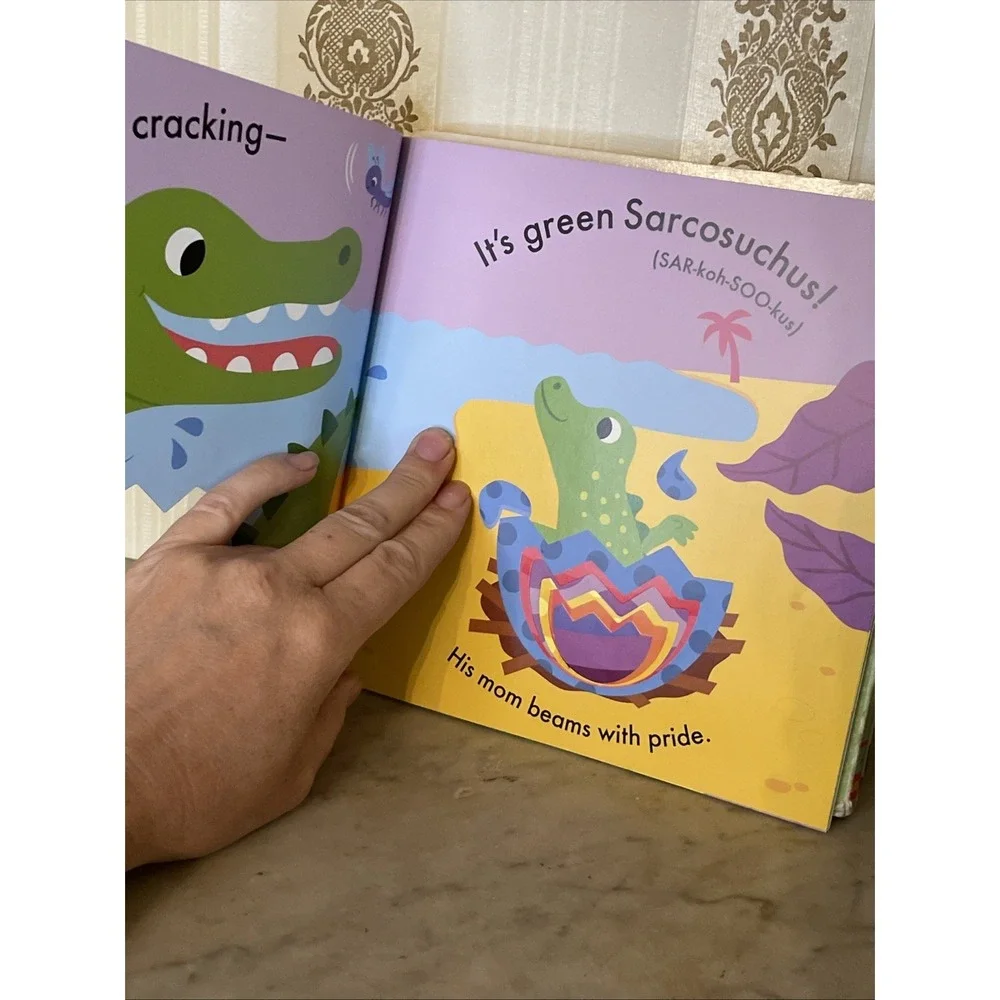 Set of 4 Board Books | Flower Dinosaur Colors Nursery Rhymes Carle Planets